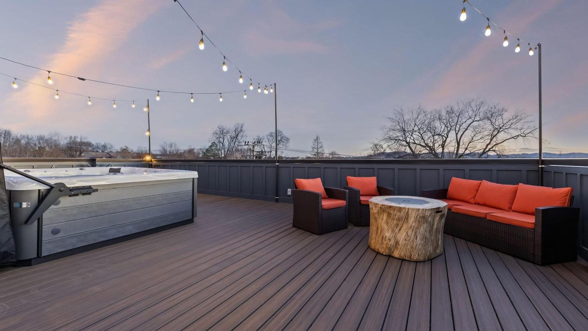 Holiday home Rooftop Hot Tub Game Barrel Sauna