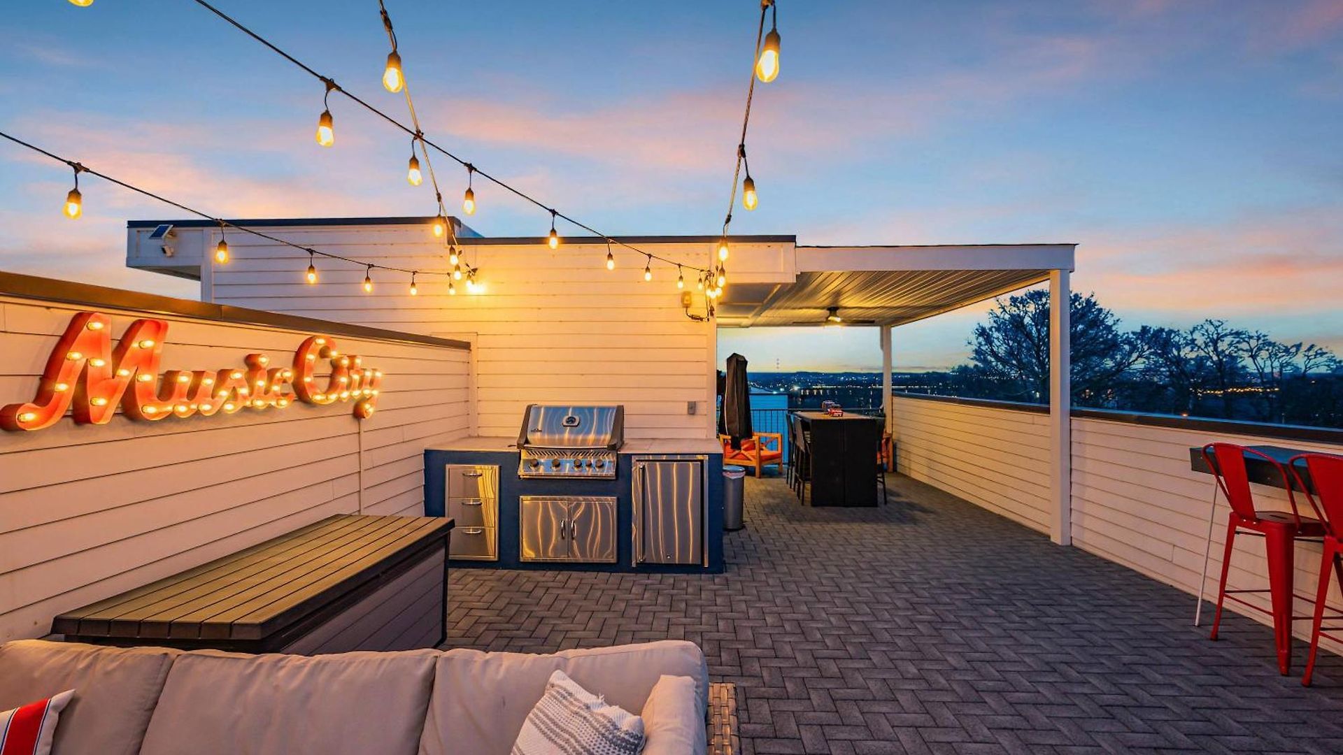 Holiday home Ultimate Rooftop Double Games Bbq Skyline Views Nashville