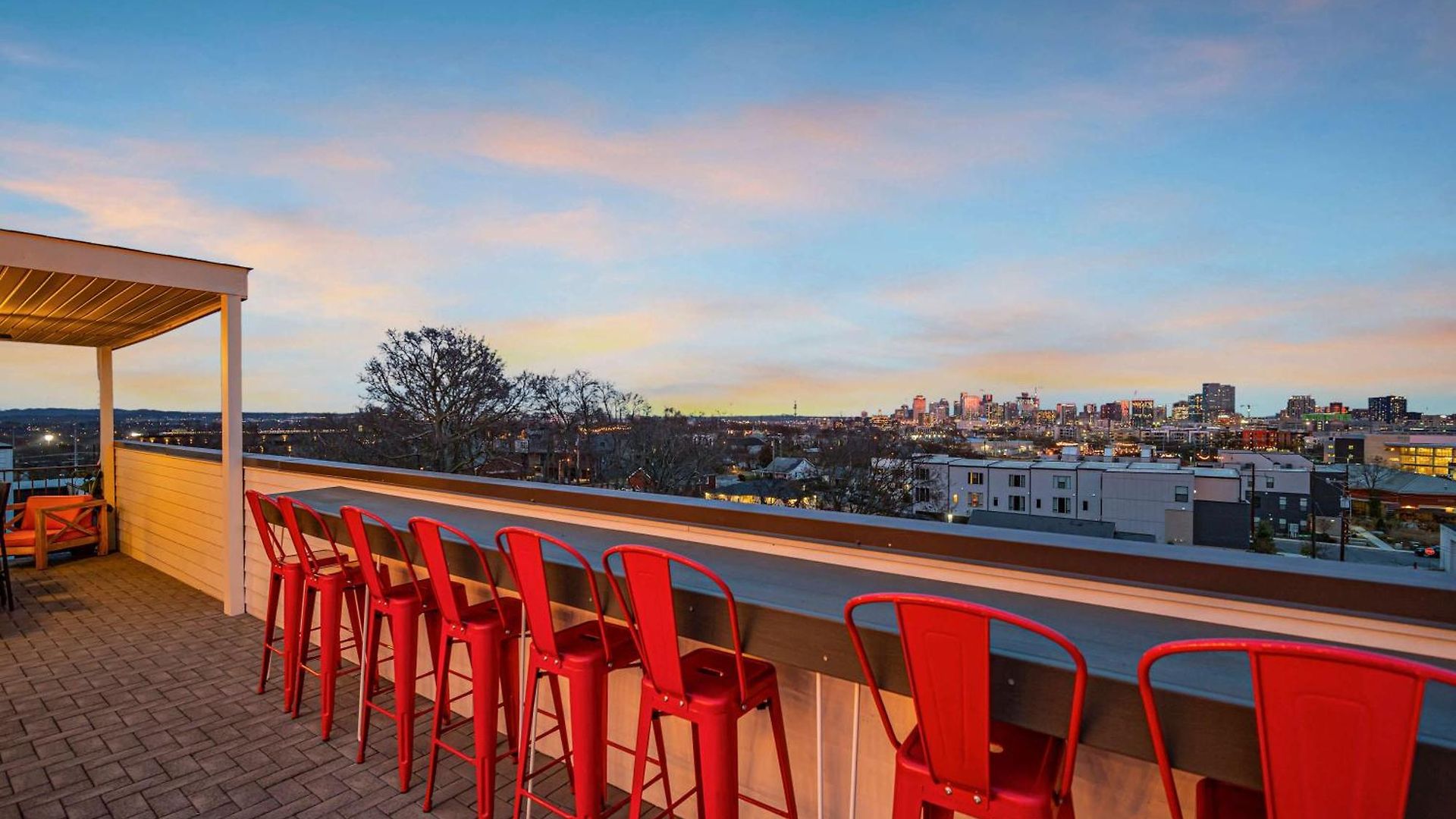 Ultimate Rooftop Double Games Bbq Skyline Views Holiday home Nashville