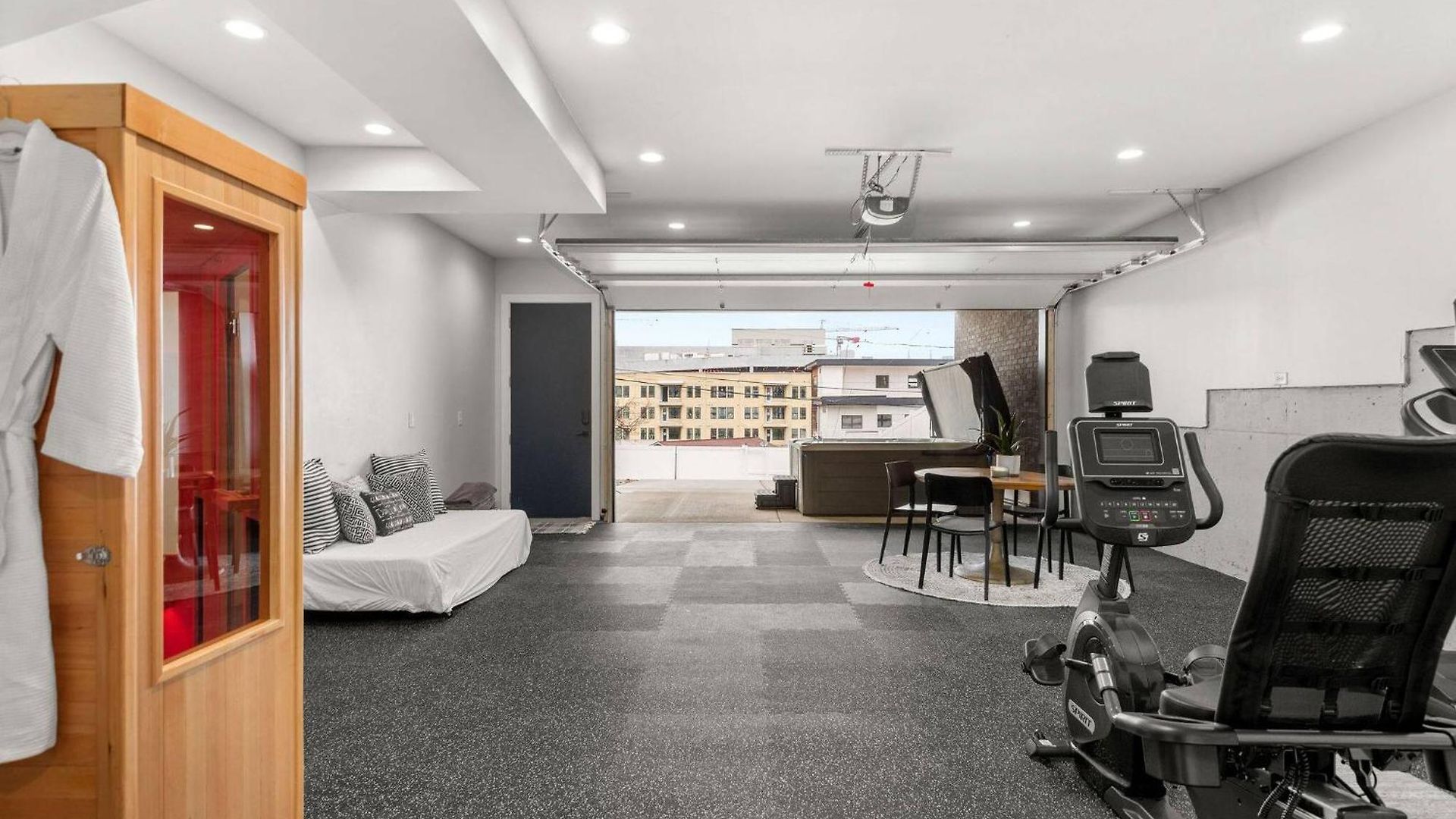 Hill House | Walk To Gulch! Sauna, Hot Tub, Gym! * Nashville