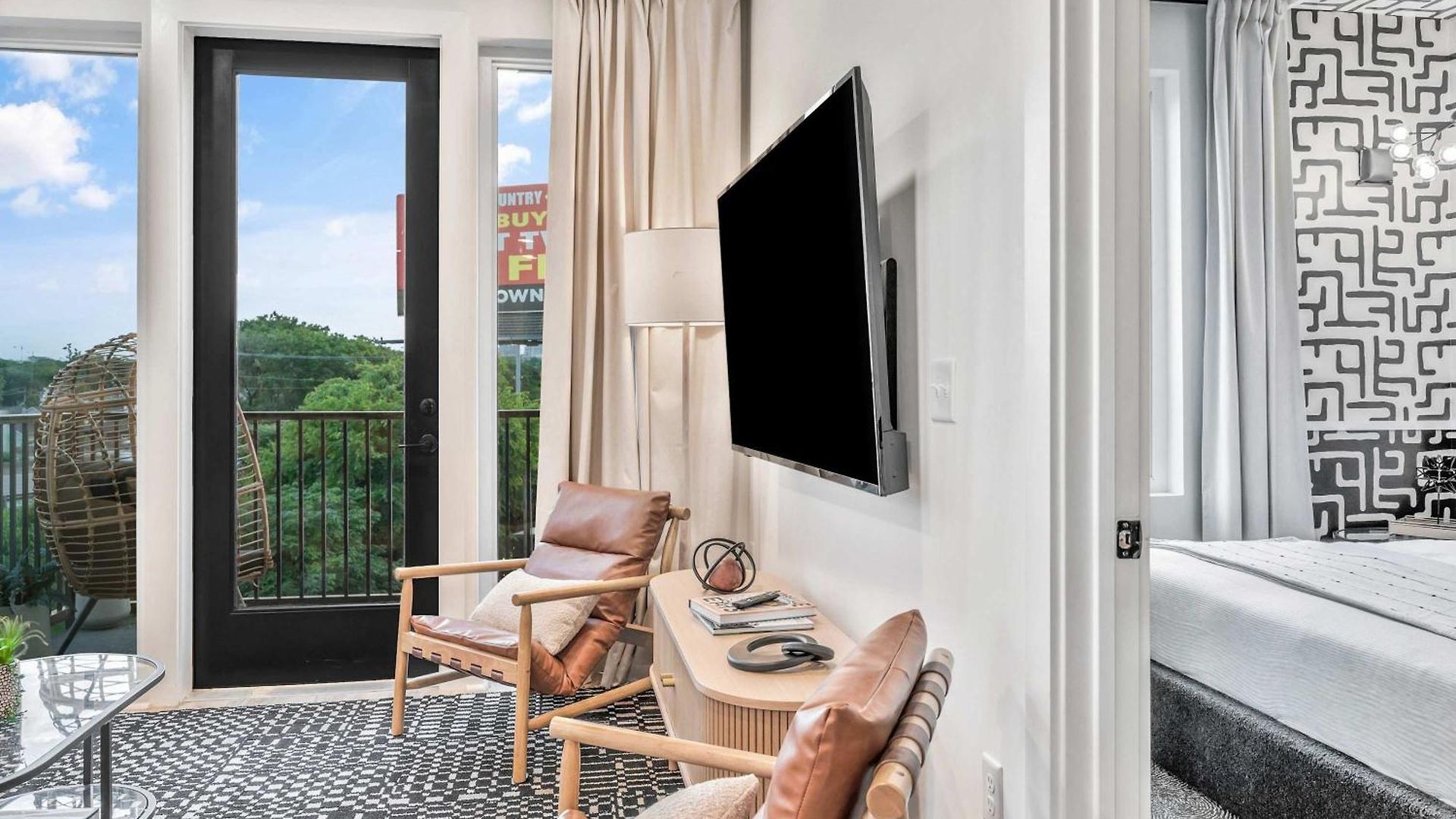 Apartment Penthouse View Flat Modern Design With Balcony Nashville