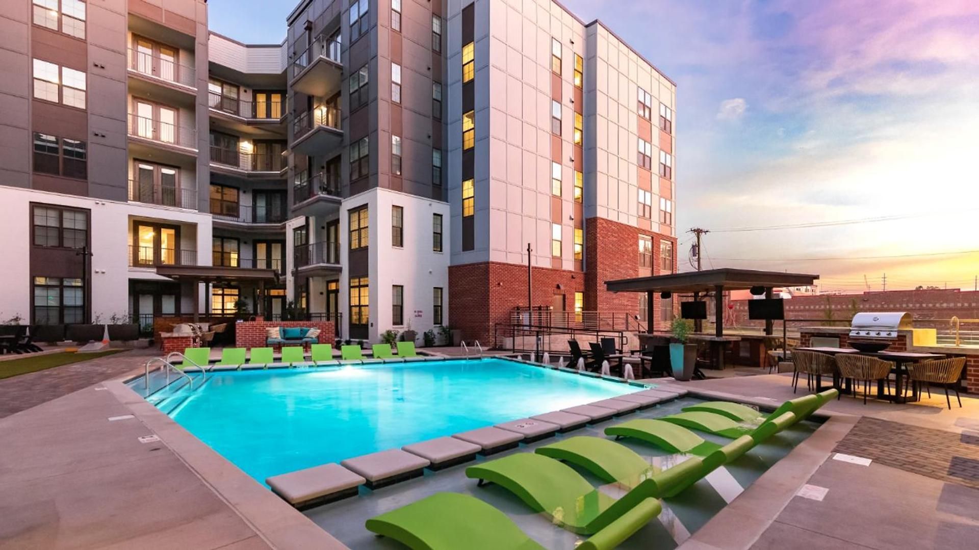 Apartment Landing Stunning 1Bd Rooftop Lounge Pool *