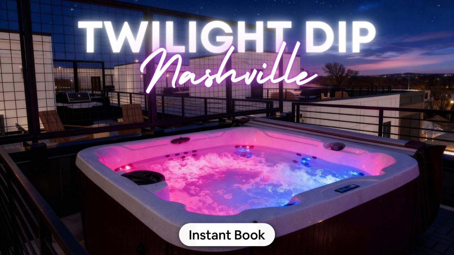 Escape With Skyline Deck And Hot Tub