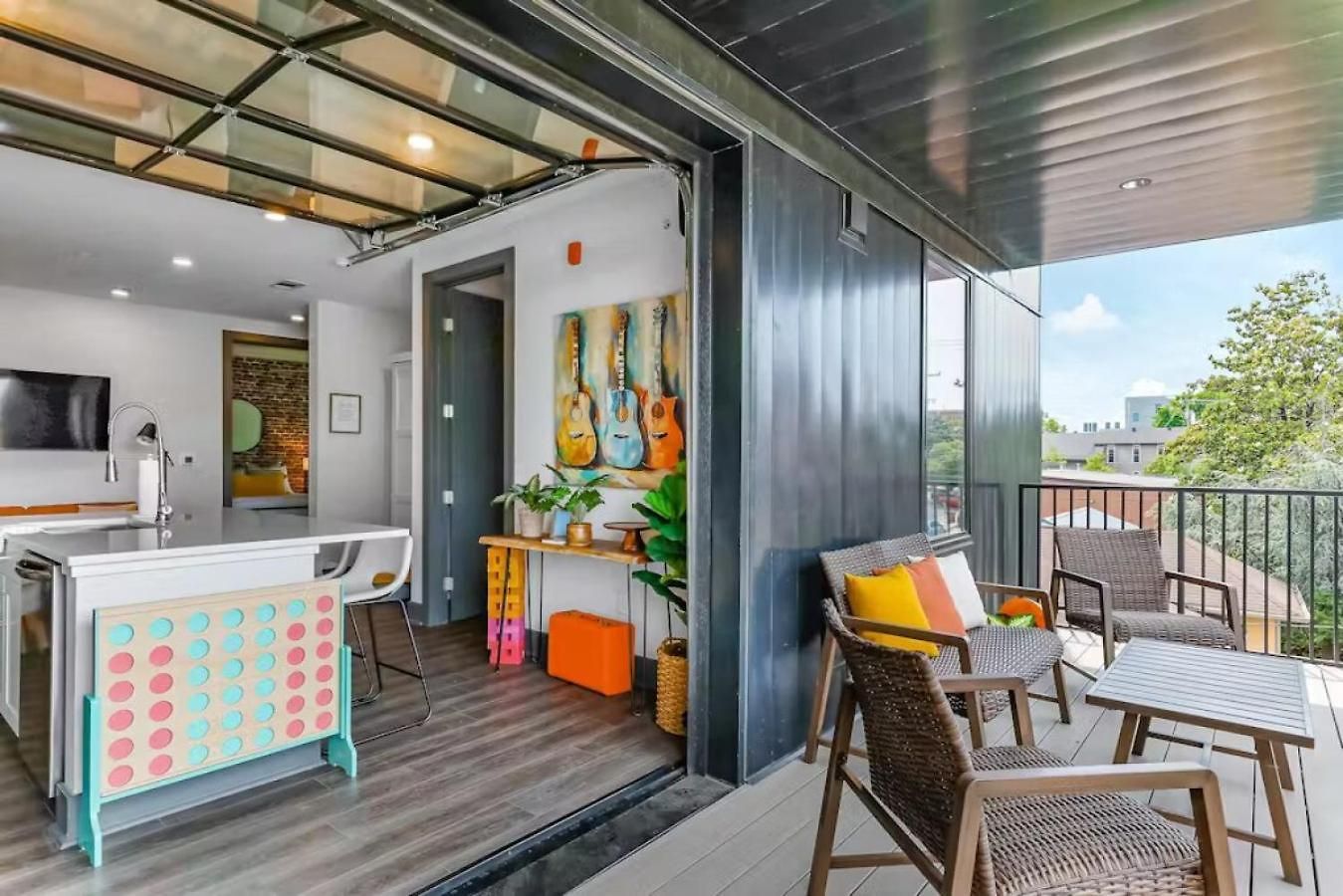 Apartment Oasis At The Muse Modern 2br With Balcony & Rooftop Views Nashville