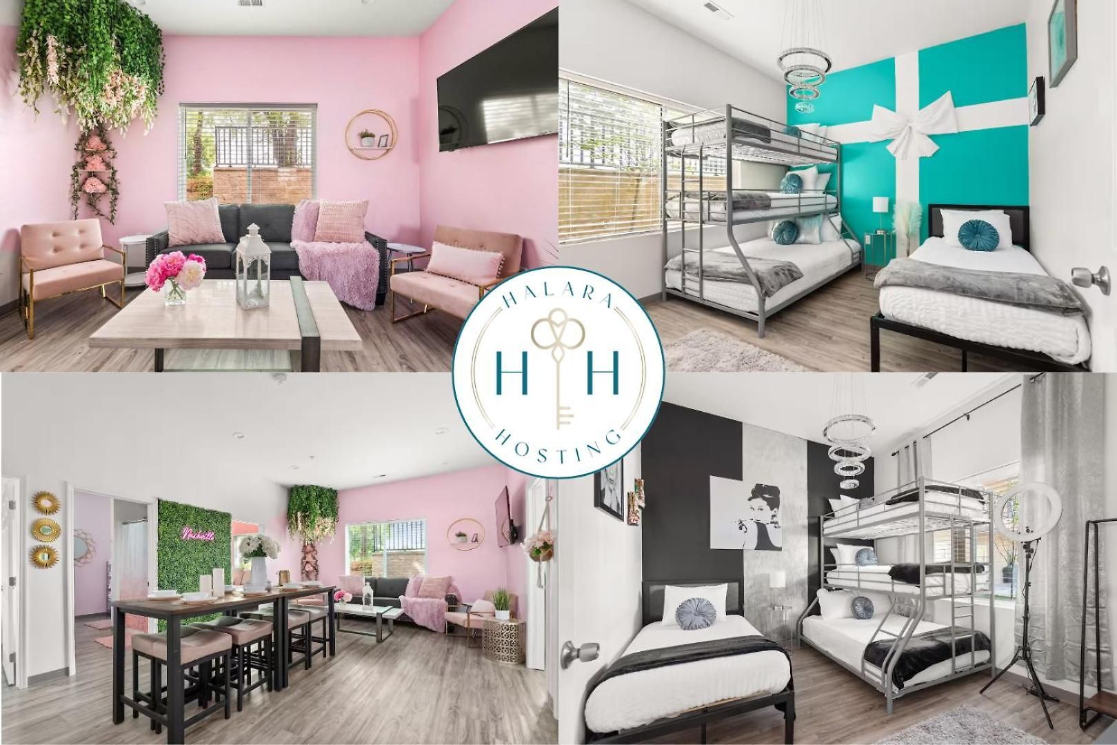 4br Condo, Sleeps 13 - Free Parking Apartment *