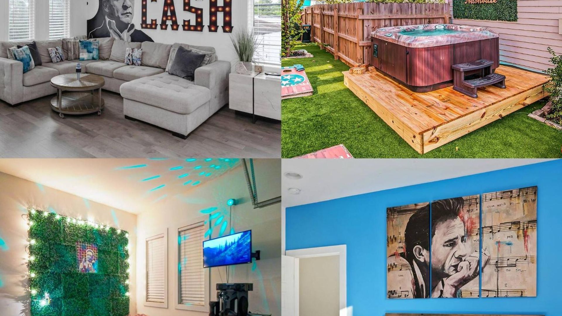 Holiday home 10m To Dt-hottub/pool Tb/karaoke -johnny Cash Hm *