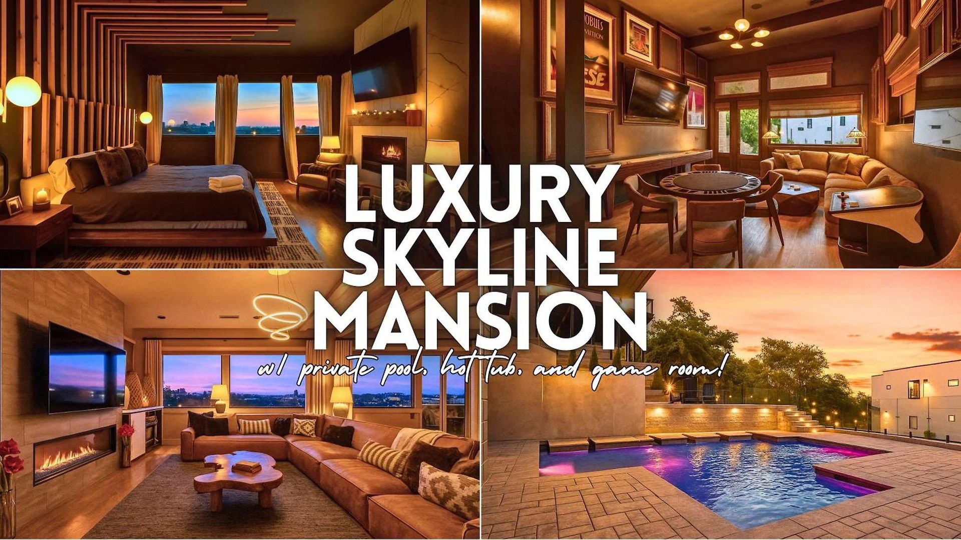 Epic Luxury Mansion W Skyline Views Nashville