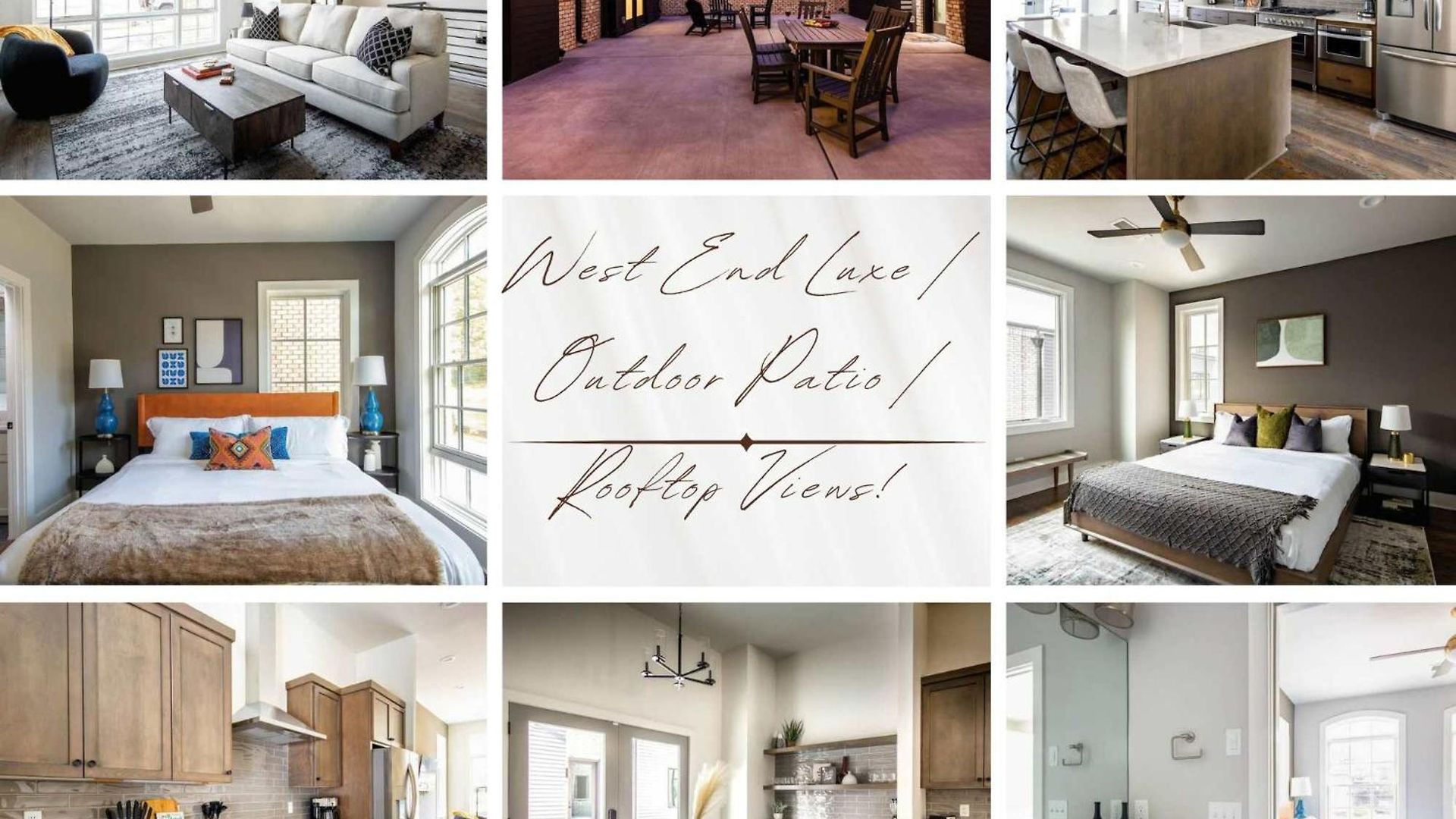 West End Luxe - Outdoor Patio And Rooftop Views Holiday home