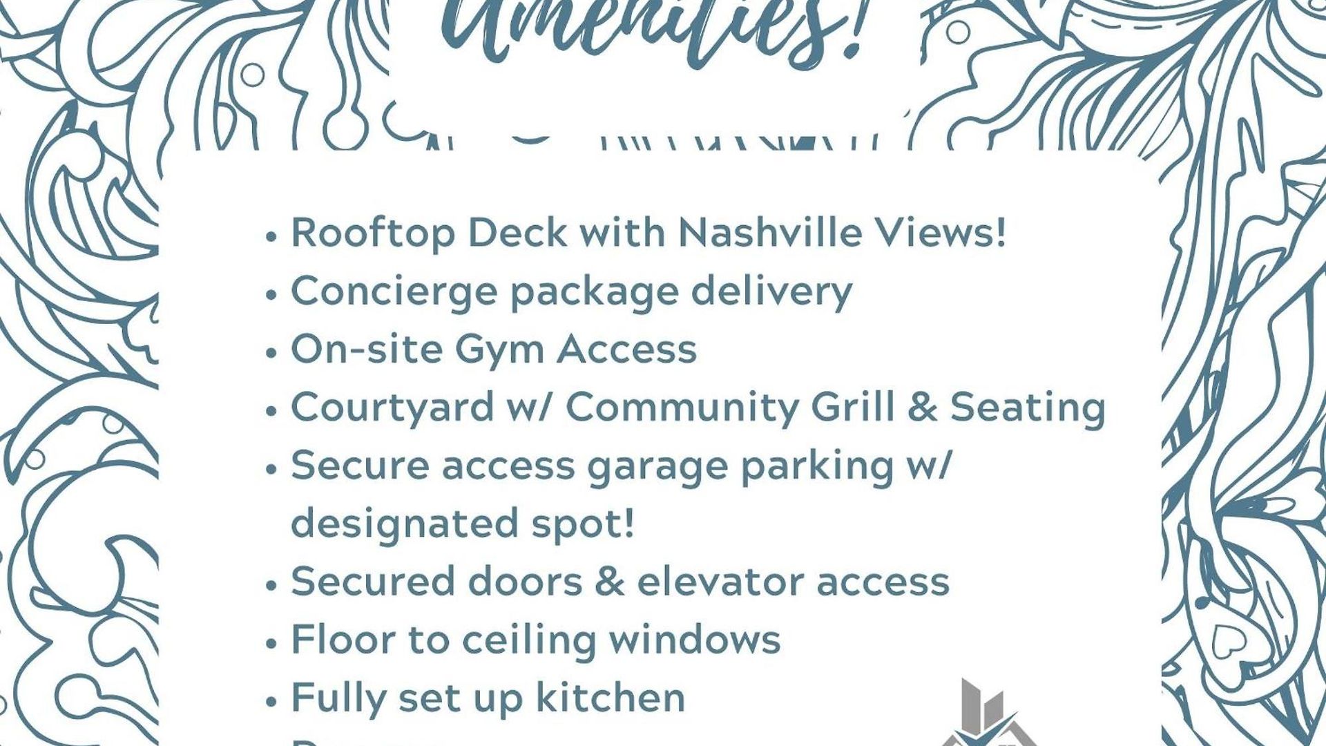 Floor Living 1br 30 Day Min With Rooftop Deck Holiday home