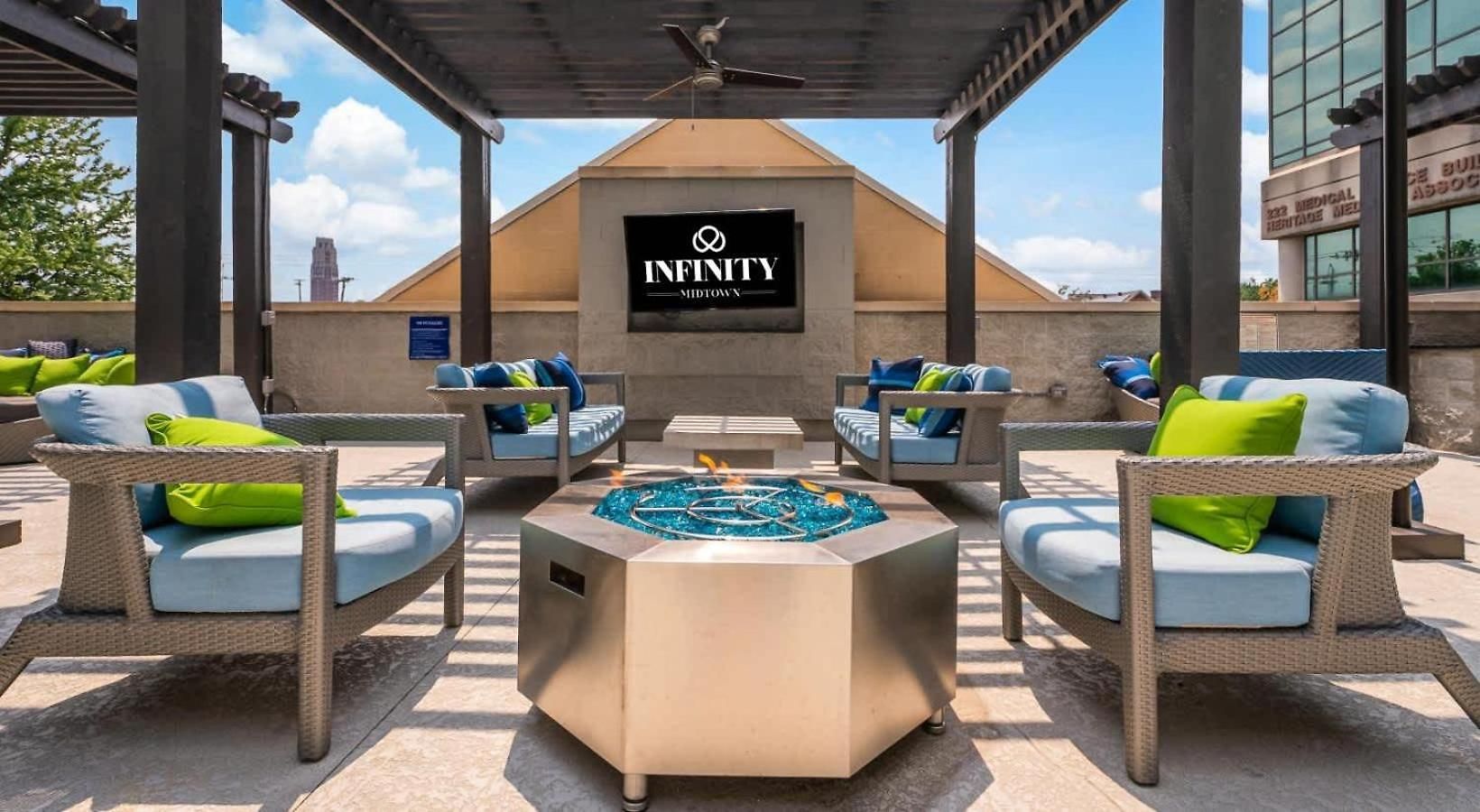 Apartment Boulevard Midtown 1br Pool Gym Parking 06 Nashville