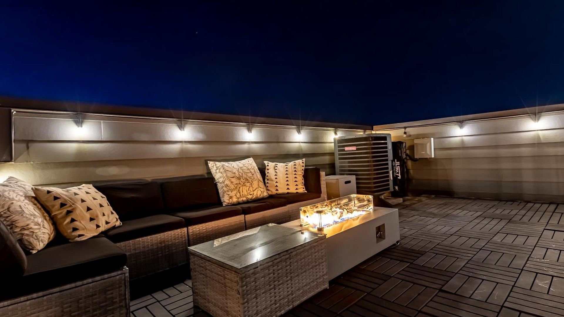 Modern Luxe Townhome With Rooftop Cinema