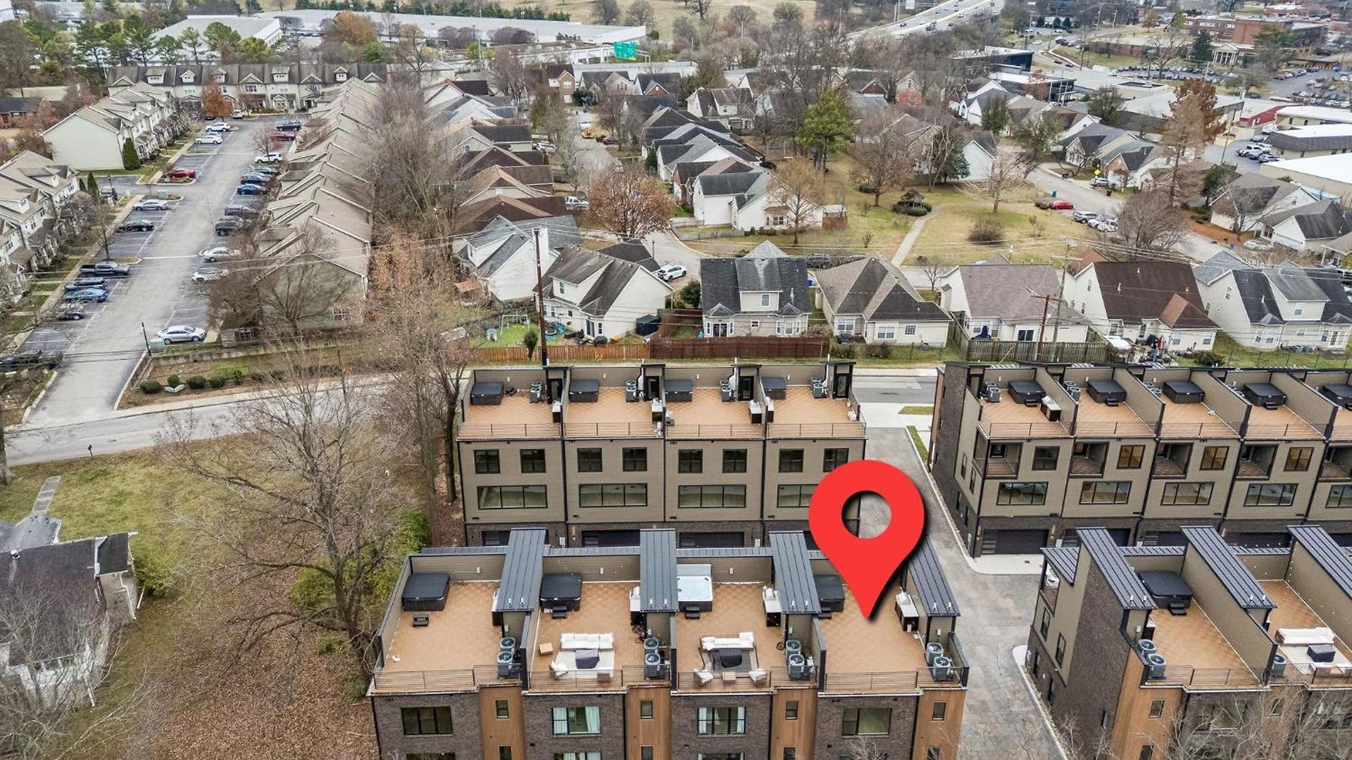 Apartment New Modern Escape With Rooftop Hot Tub Nashville