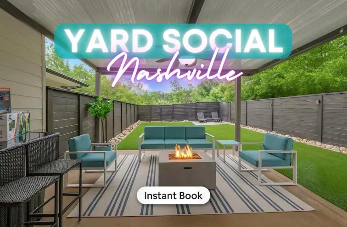 Rooftop, Large Backyard, Fire Pit, Near Downtown Holiday home