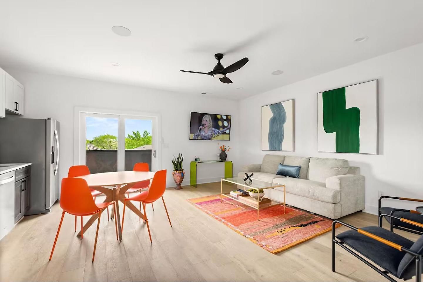 Modern Palette - Private Patio - Mins To Broadway Nashville