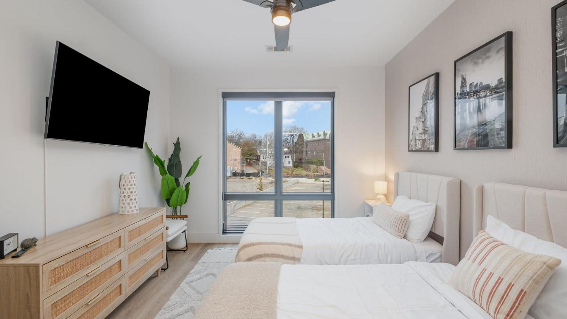 Modern West End For 6 Shared Pool & Gym