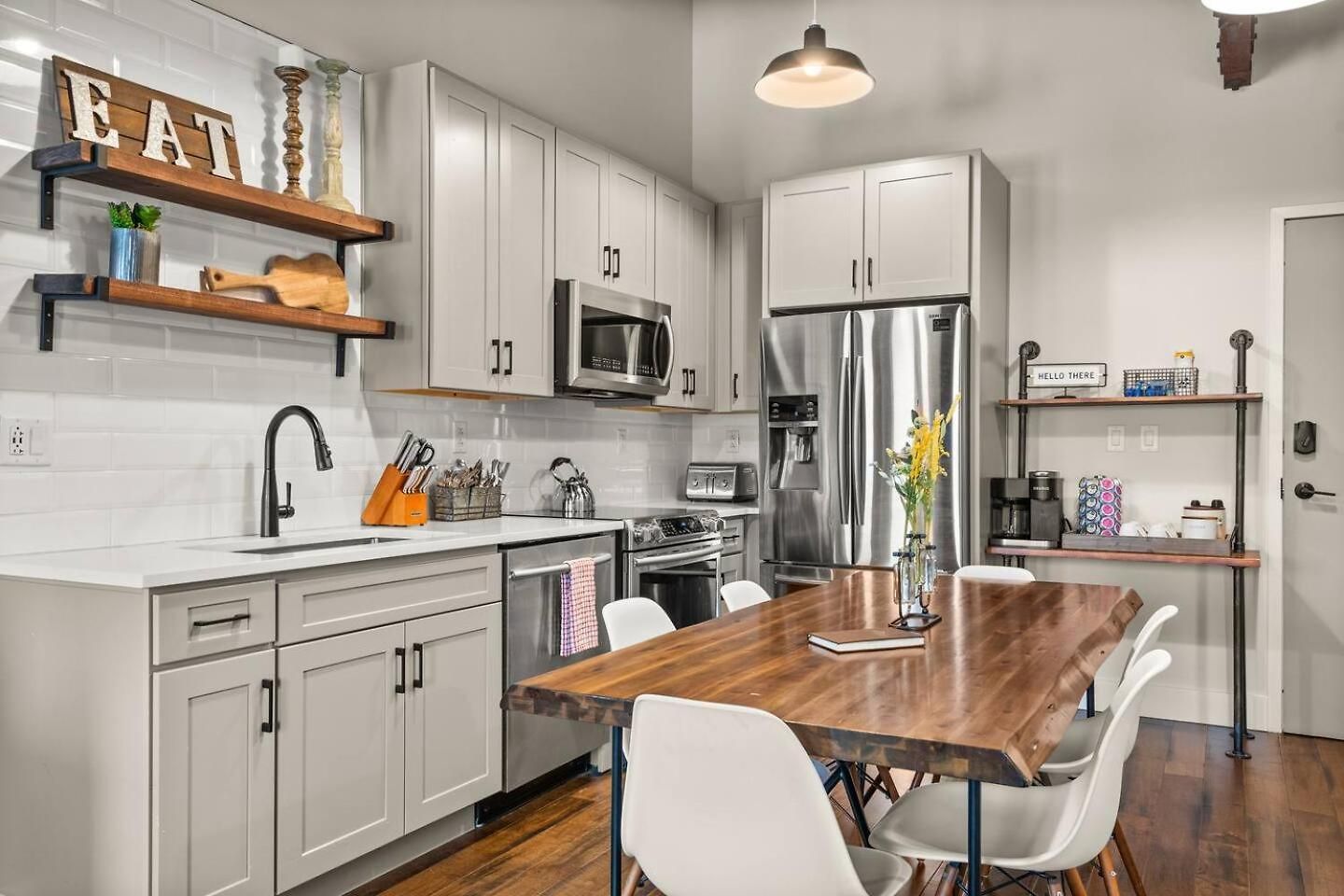 Rustic Loft W/ Speakeasy & Pool | Near Broadway Apartment *