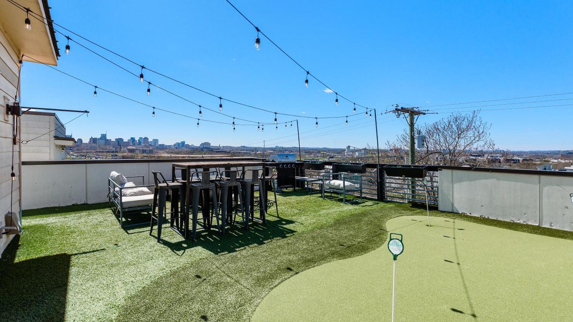 Downtown Views With Rooftop Golf Grill And Firepit Only 8min To Broadway *