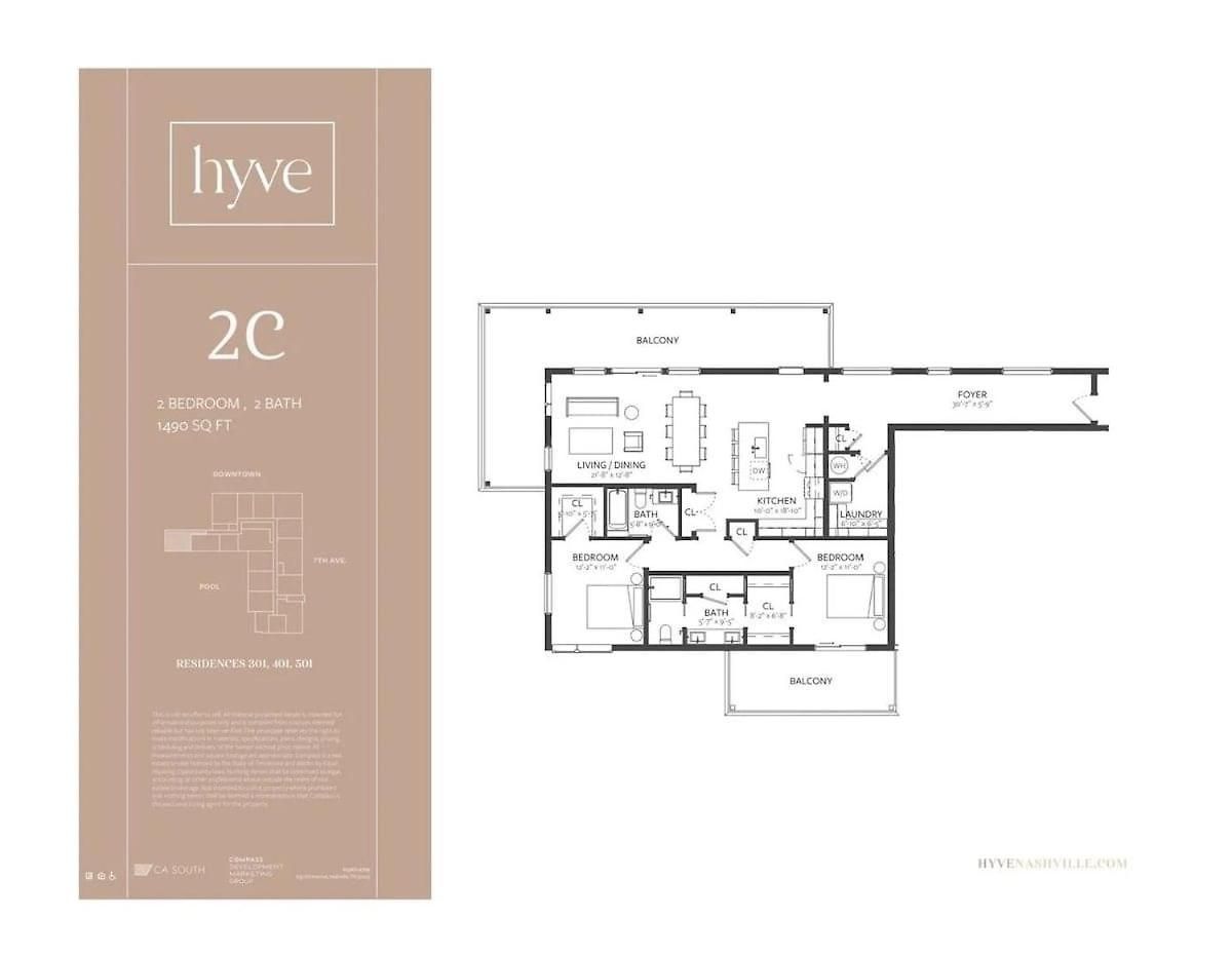 Hyve - Tropical Penthouse - Pool & Gym * Nashville