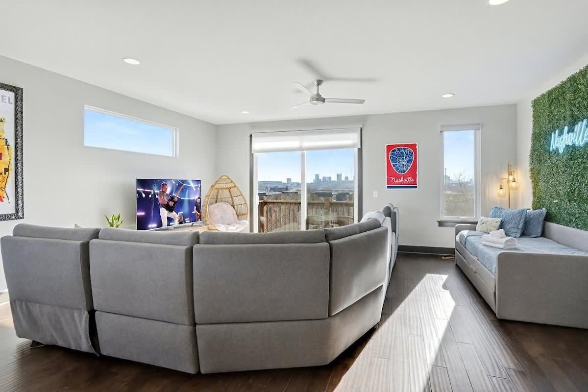 Skyline View-patio & Fire Pit-mins To Germantown *