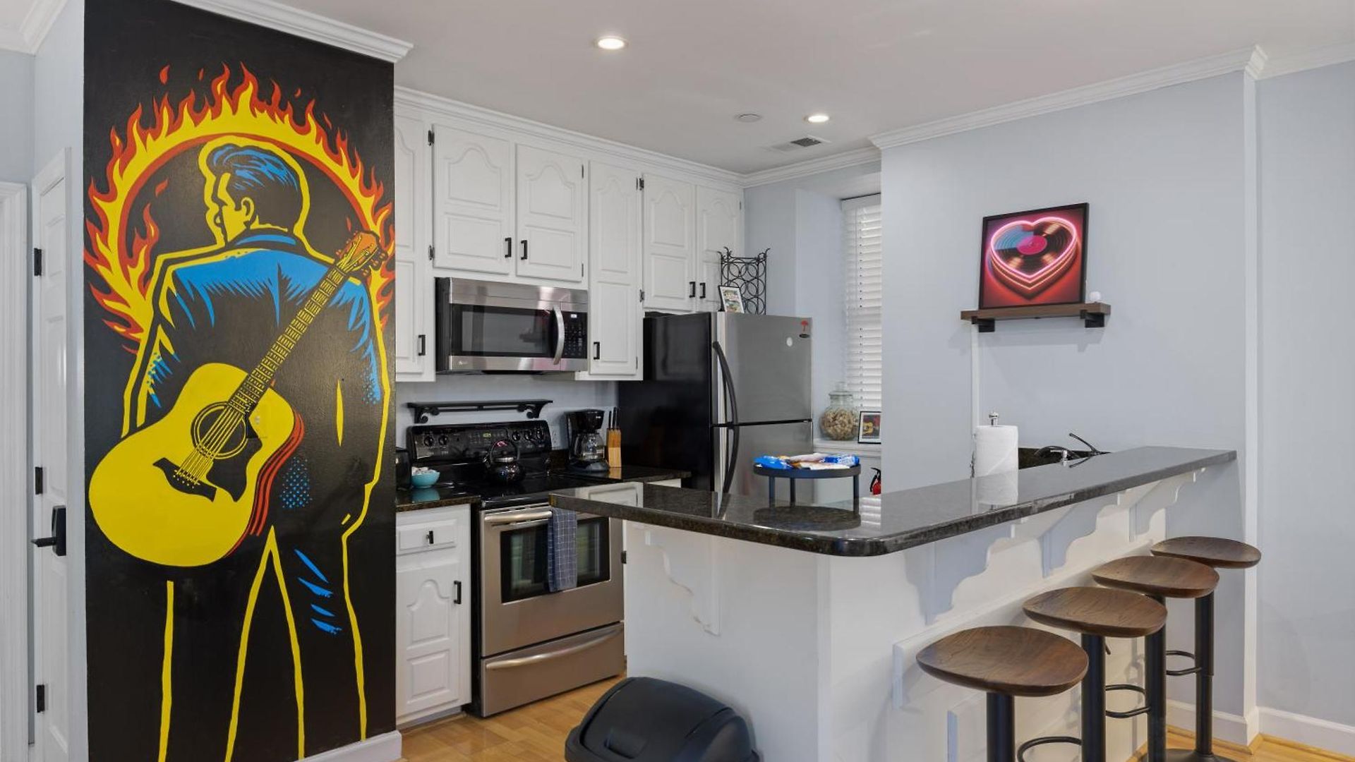 Historic Honky Tonk Hideaway Apartment