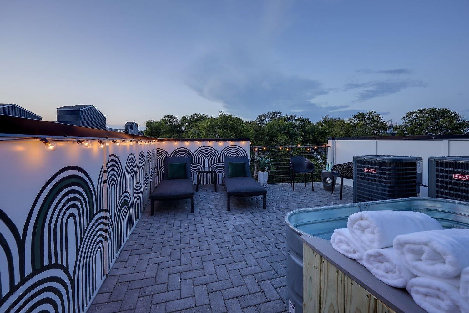 Holiday home The Willow - Rooftop Lounge With Skyline Views