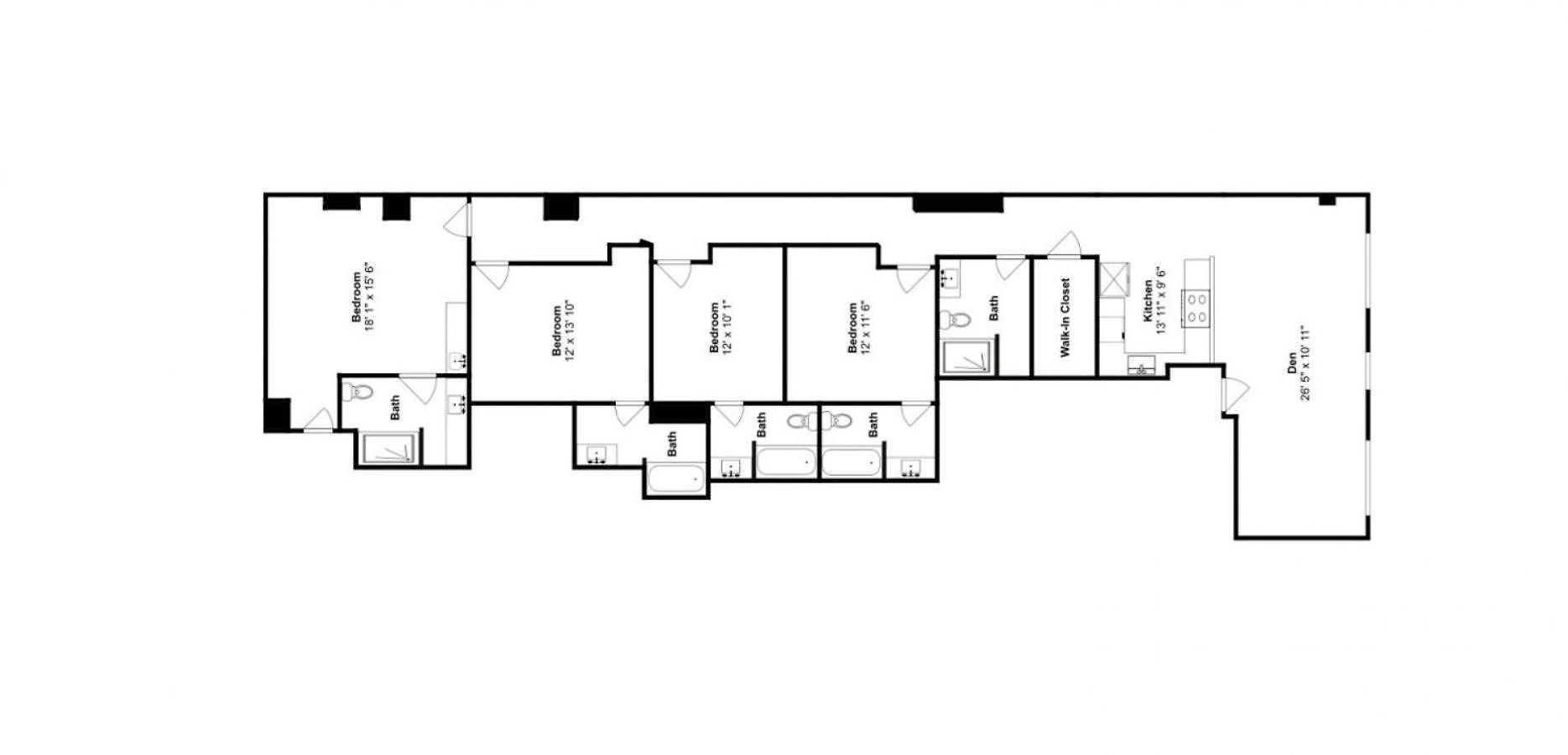 The Majestic Lofts Apartment *