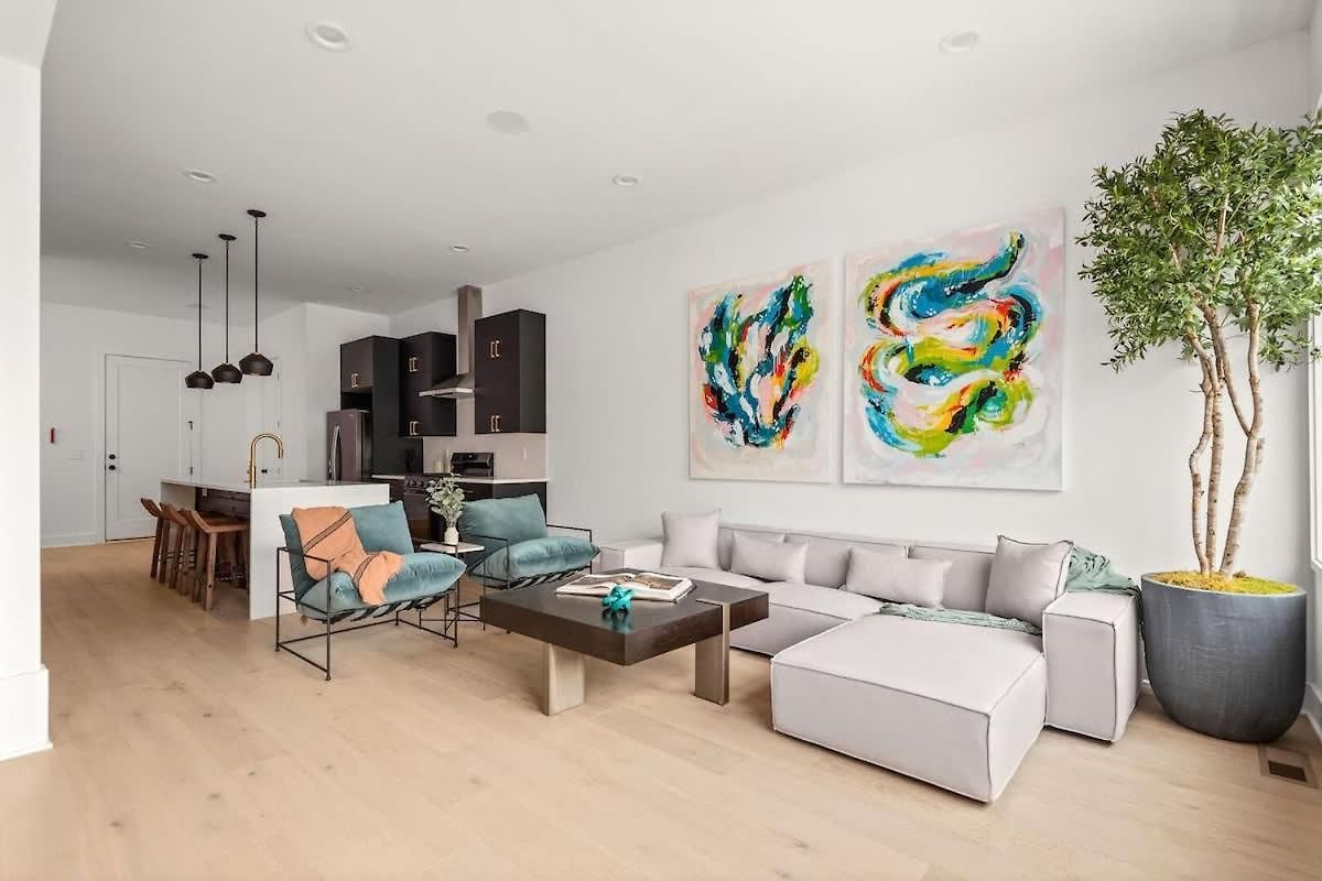 Modern Palette - Private Patio - Mins To Broadway Nashville