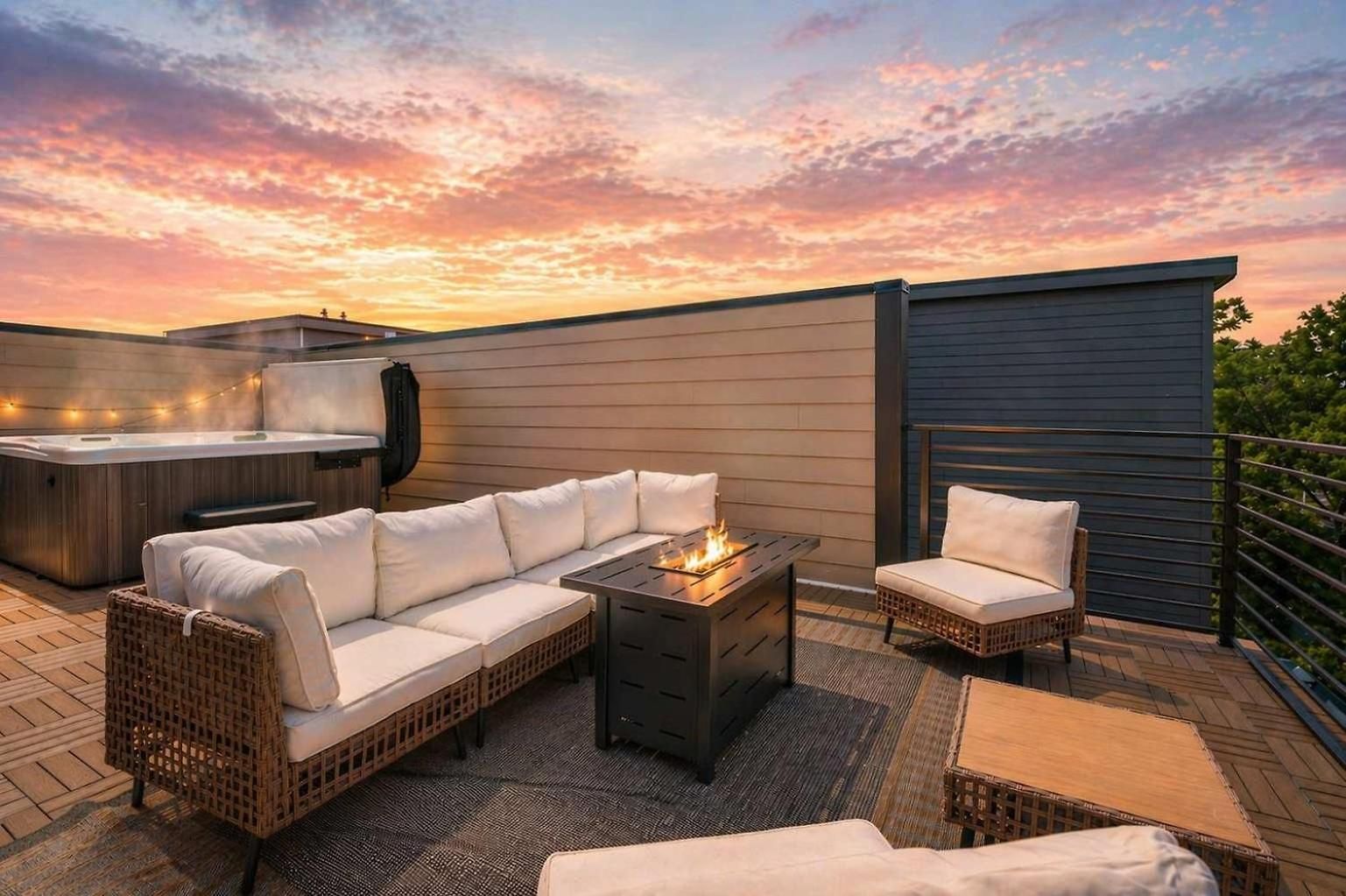 Holiday home Luxury Townhouse With Exclusive Rooftop Hot Tub Nashville