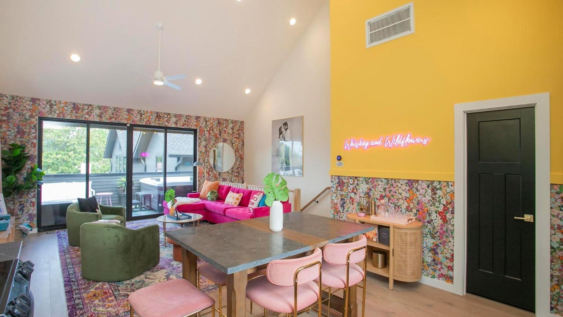 Bohemian Chic Hot Tub Sleeps 12 Nashville
