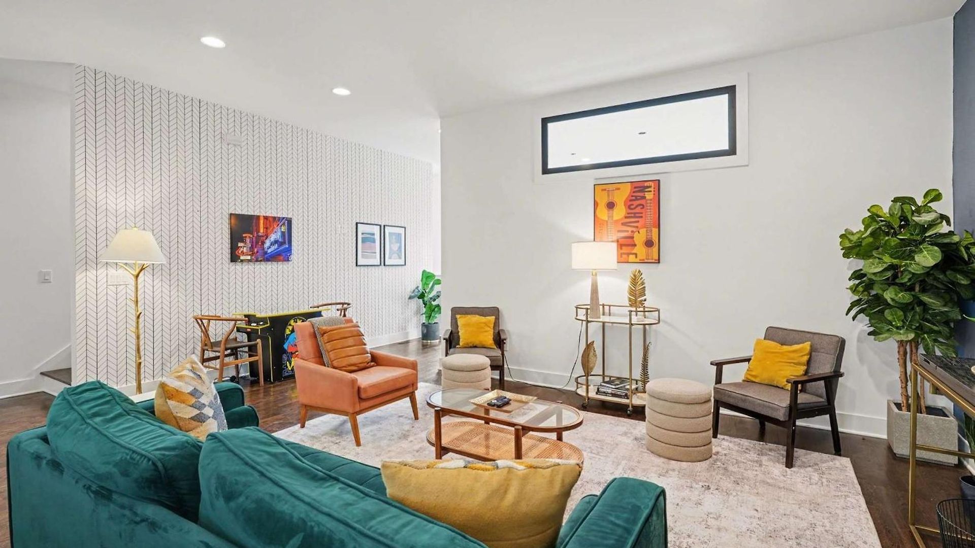 Chic Townhome X3 W Rooftop Views Near Broadway Holiday home Nashville