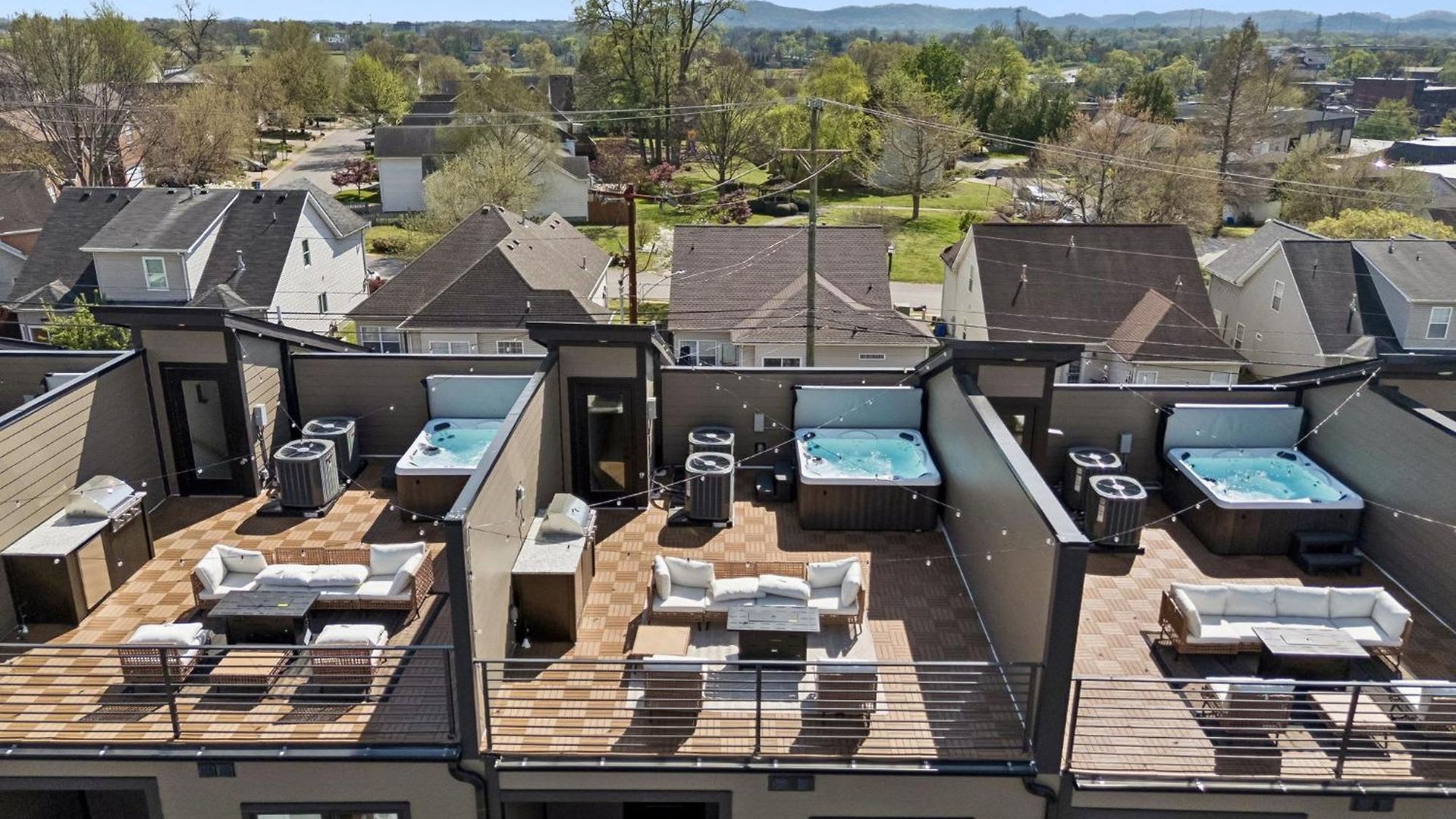 Holiday home Modern Townhouse Rooftop Hot Tub & Fireplace