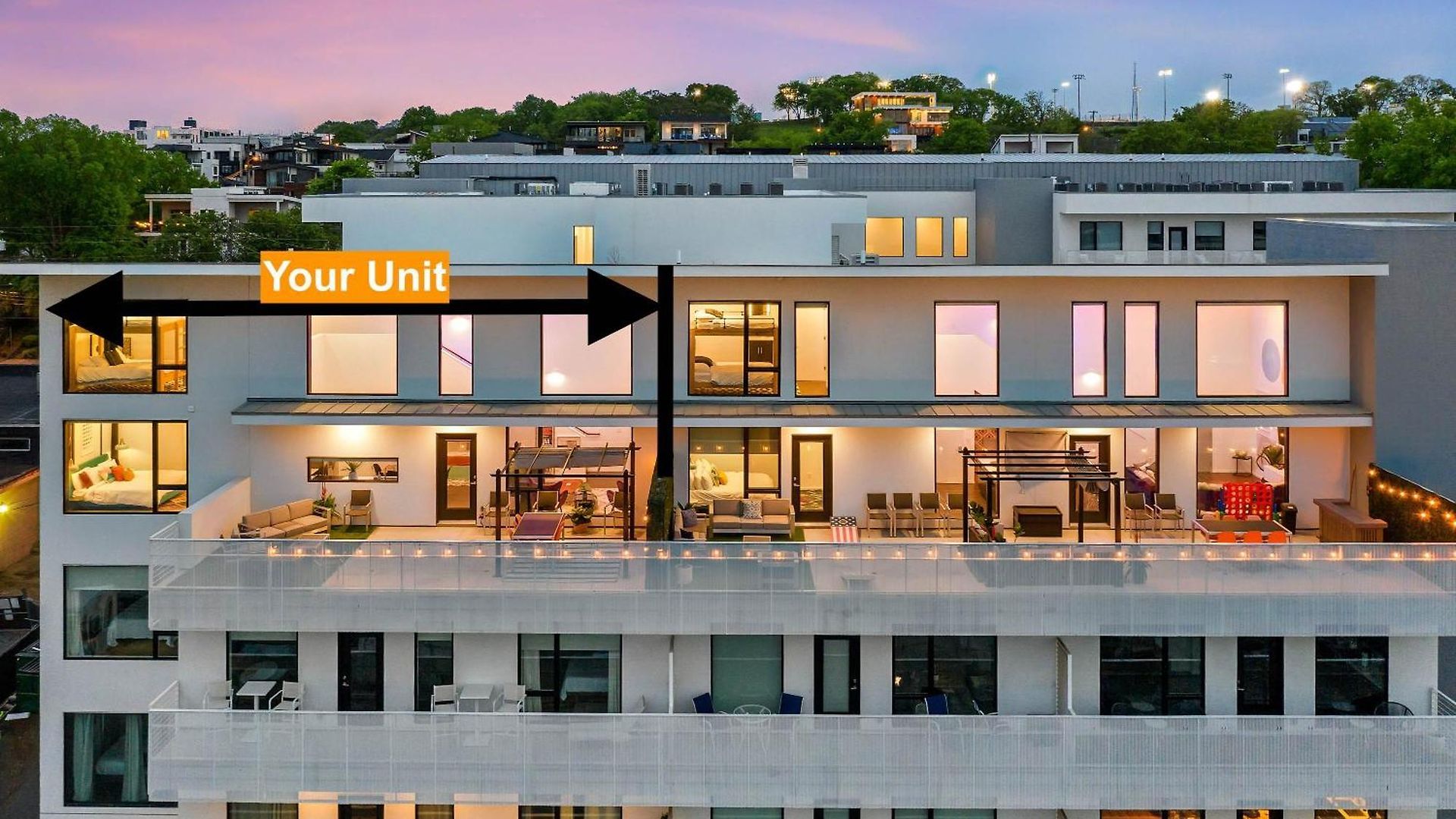 Apartment New Walk To Gulch - Private Penthouse Pool & Deck Views Nashville