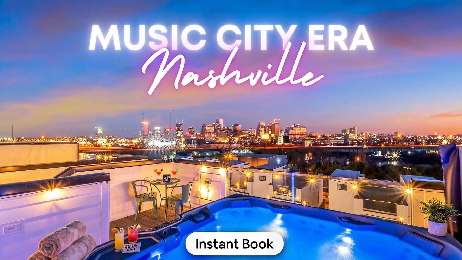 New Nash Eras - Rooftop Decks With Hot Tub - 15 Beds Nashville