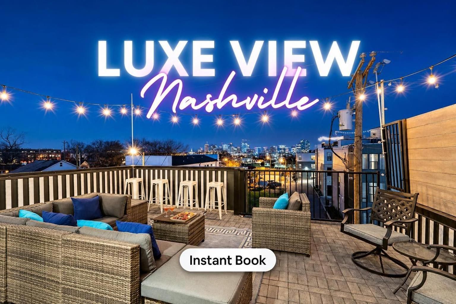 New Luxe 4br 12 Beds - Roofdeck Views - Chefs Kitchen Holiday home *