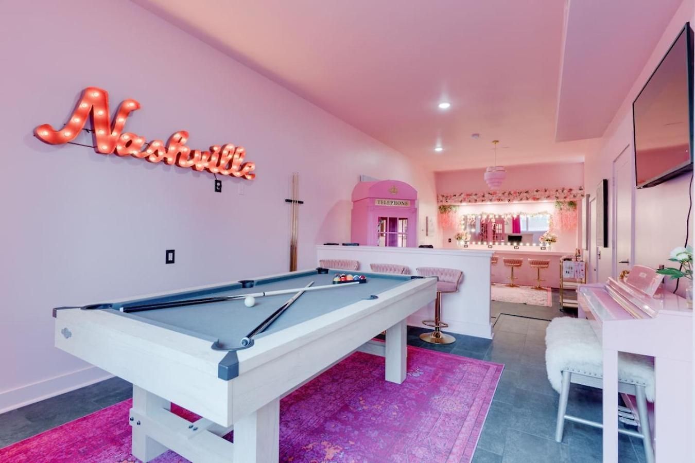 The Pink Palace, Rooftop Deck, Bachelorette Hq *