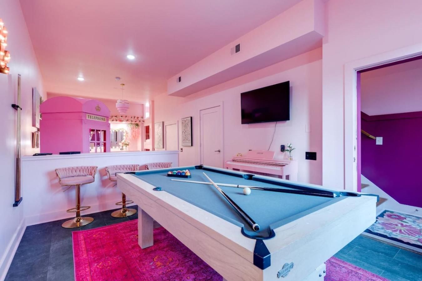The Pink Palace, Rooftop Deck, Bachelorette Hq