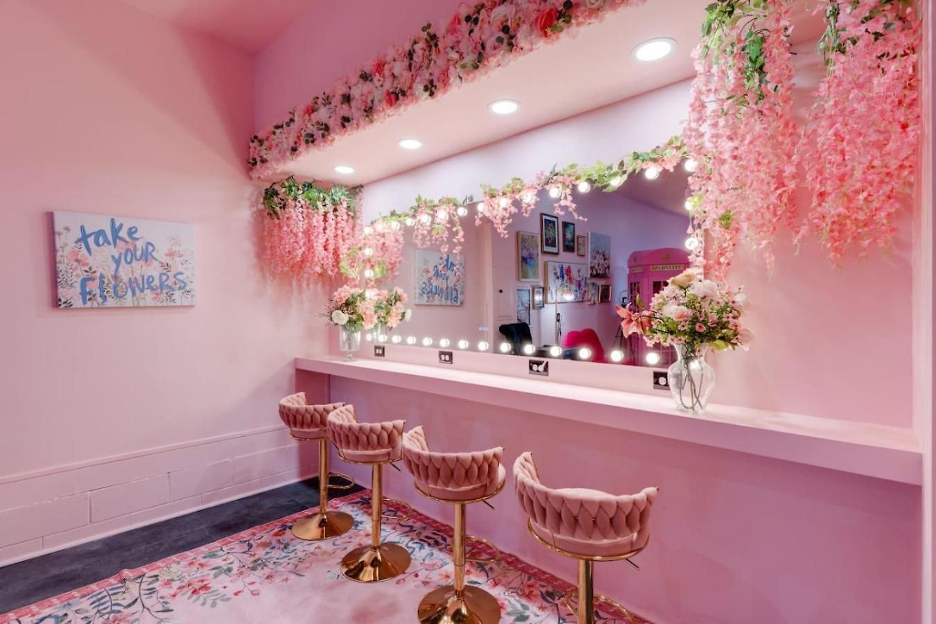 The Pink Palace, Rooftop Deck, Bachelorette Hq