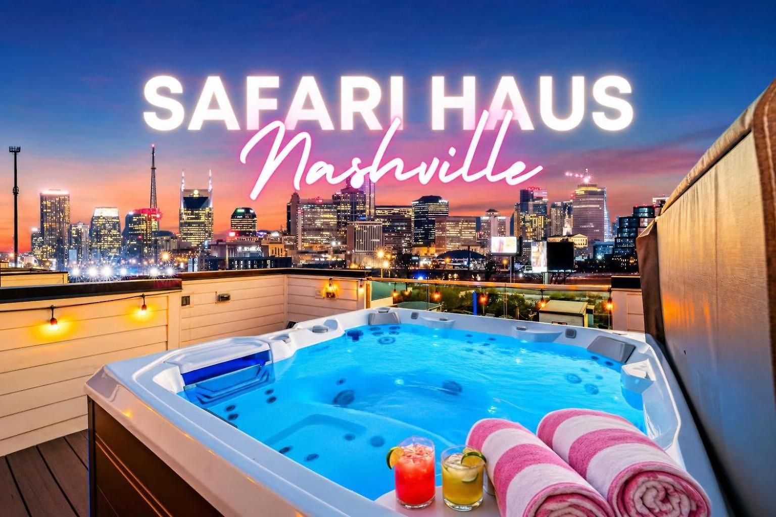 Holiday home Disco Themed Hot Tub & Rooftop Decks In *