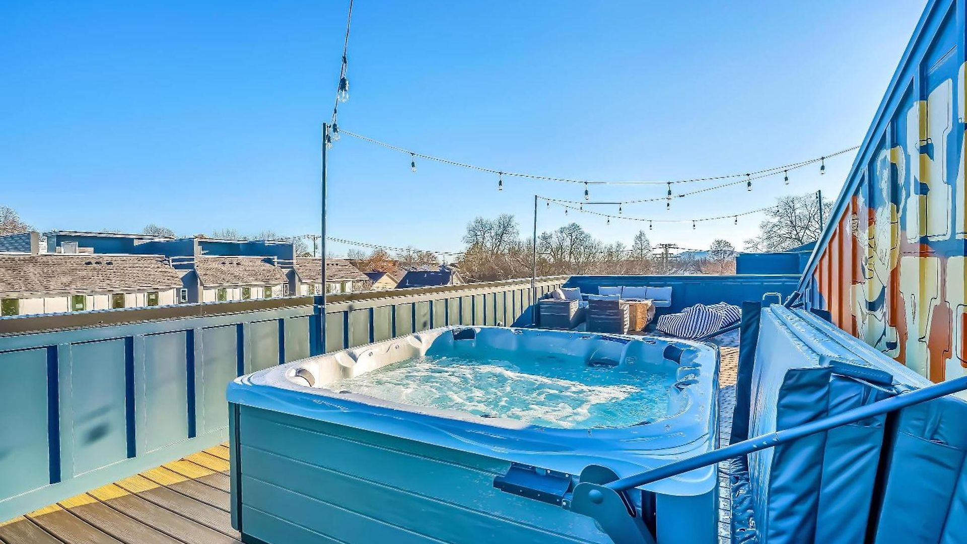 4 Rooftop Decks 4 Hot Tubs Game & Sauna *