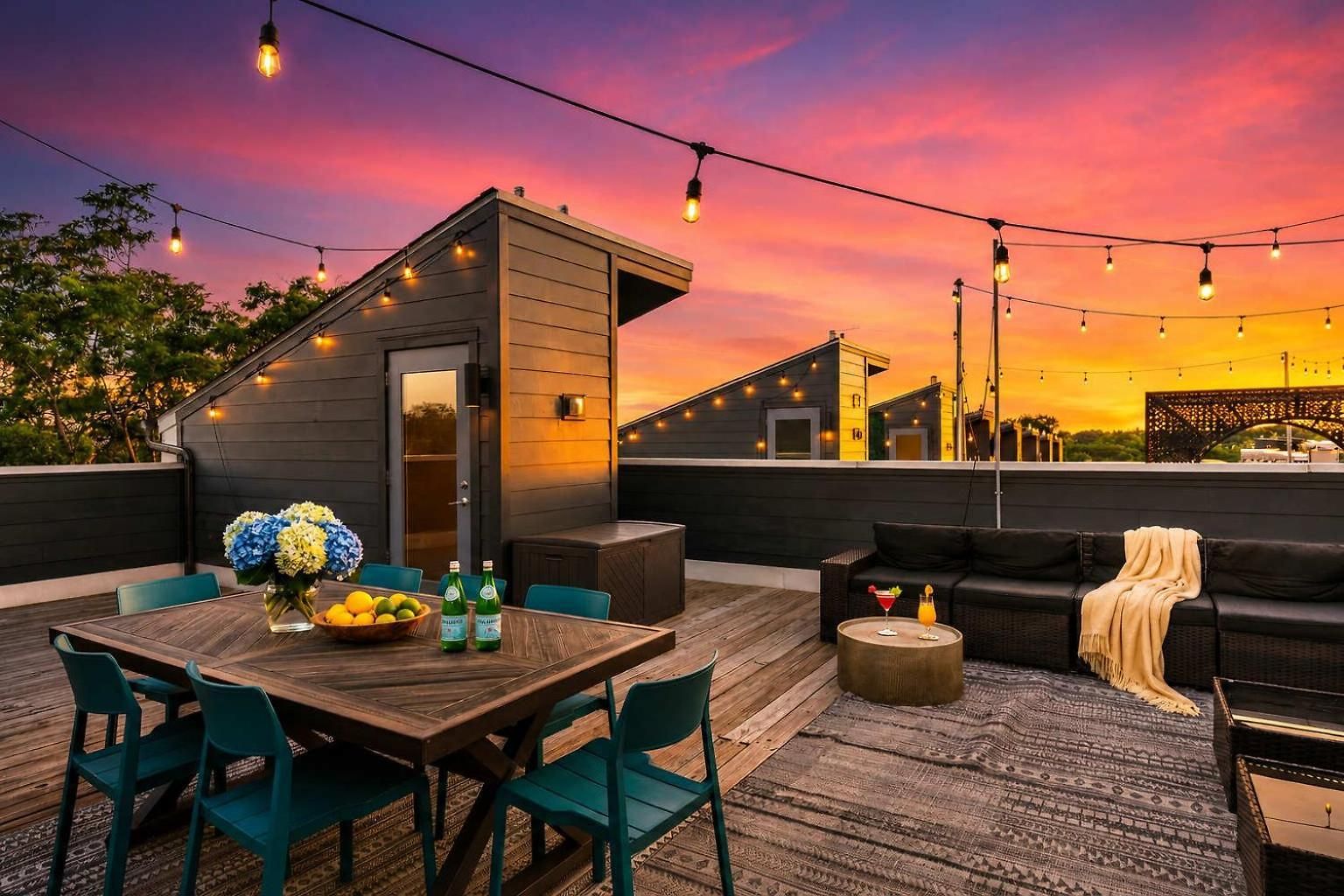 Holiday home Rooftop Deck 2 Car Garage Near Downtown
