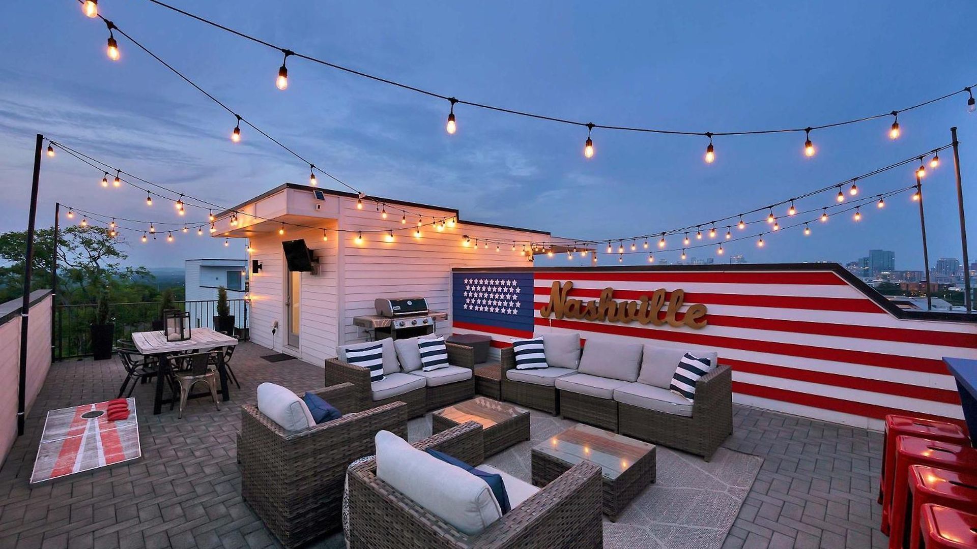 Holiday home Ultimate Rooftop Double Games Bbq Skyline Views Nashville