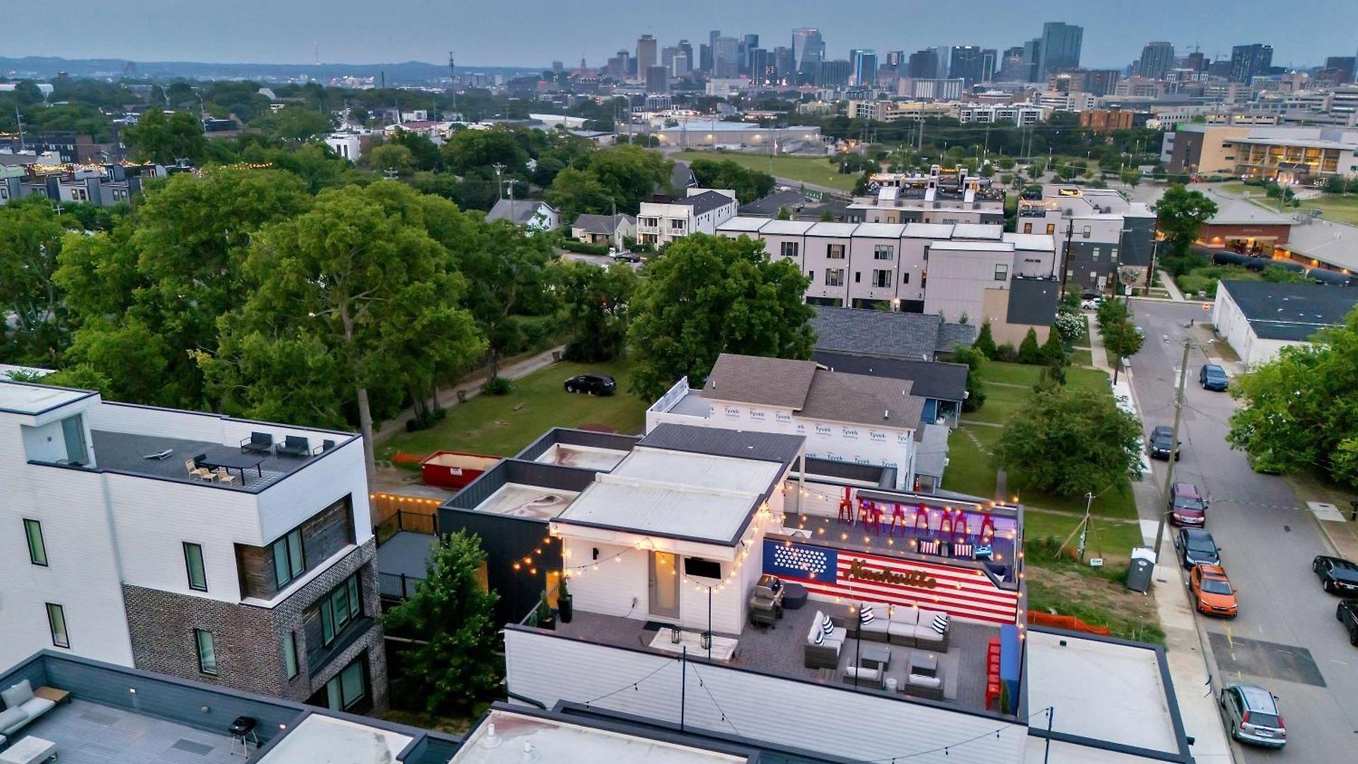 Ultimate Rooftop Double Games Bbq Skyline Views Nashville