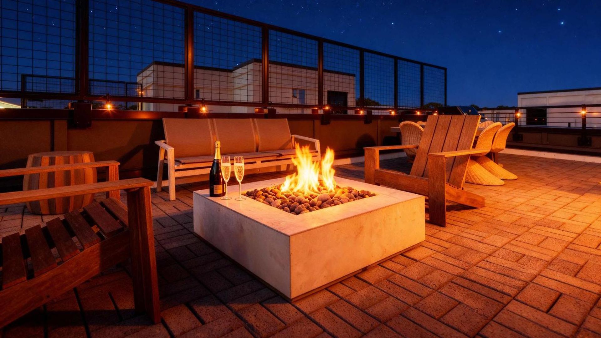 Holiday home Rooftop Fire Pit Lounge Skyline Dt Nash Views