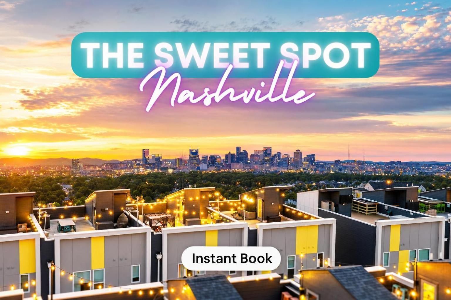 Rooftop Views Ping Pong Lounge Holiday home Nashville