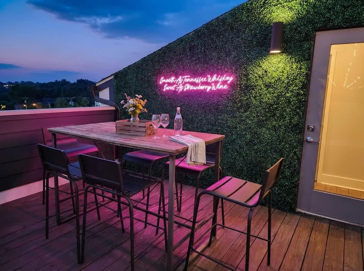 Rooftop Views Ping Pong Lounge * Nashville
