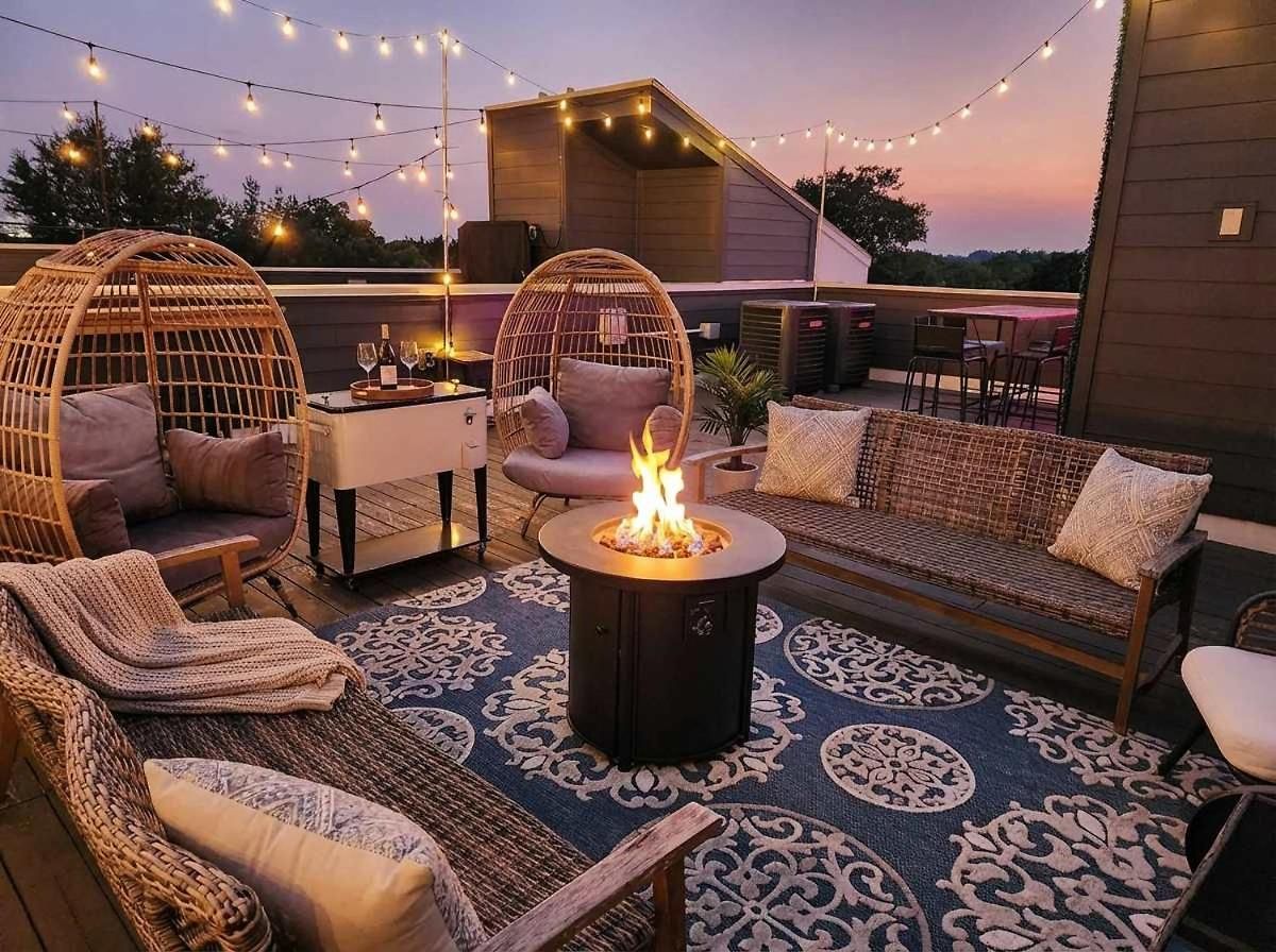 Rooftop Views Ping Pong Lounge Holiday home Nashville