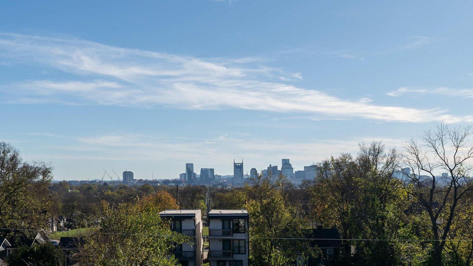 Rooftop Fire Pit Lounge Skyline Dt Nash Views *