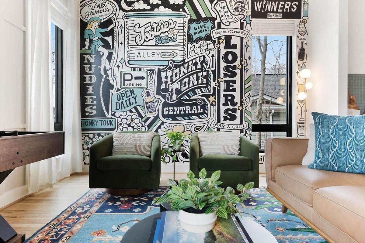 Holiday home The Duet - Rooftop Lounge - 5 Mins To Broadway Nashville