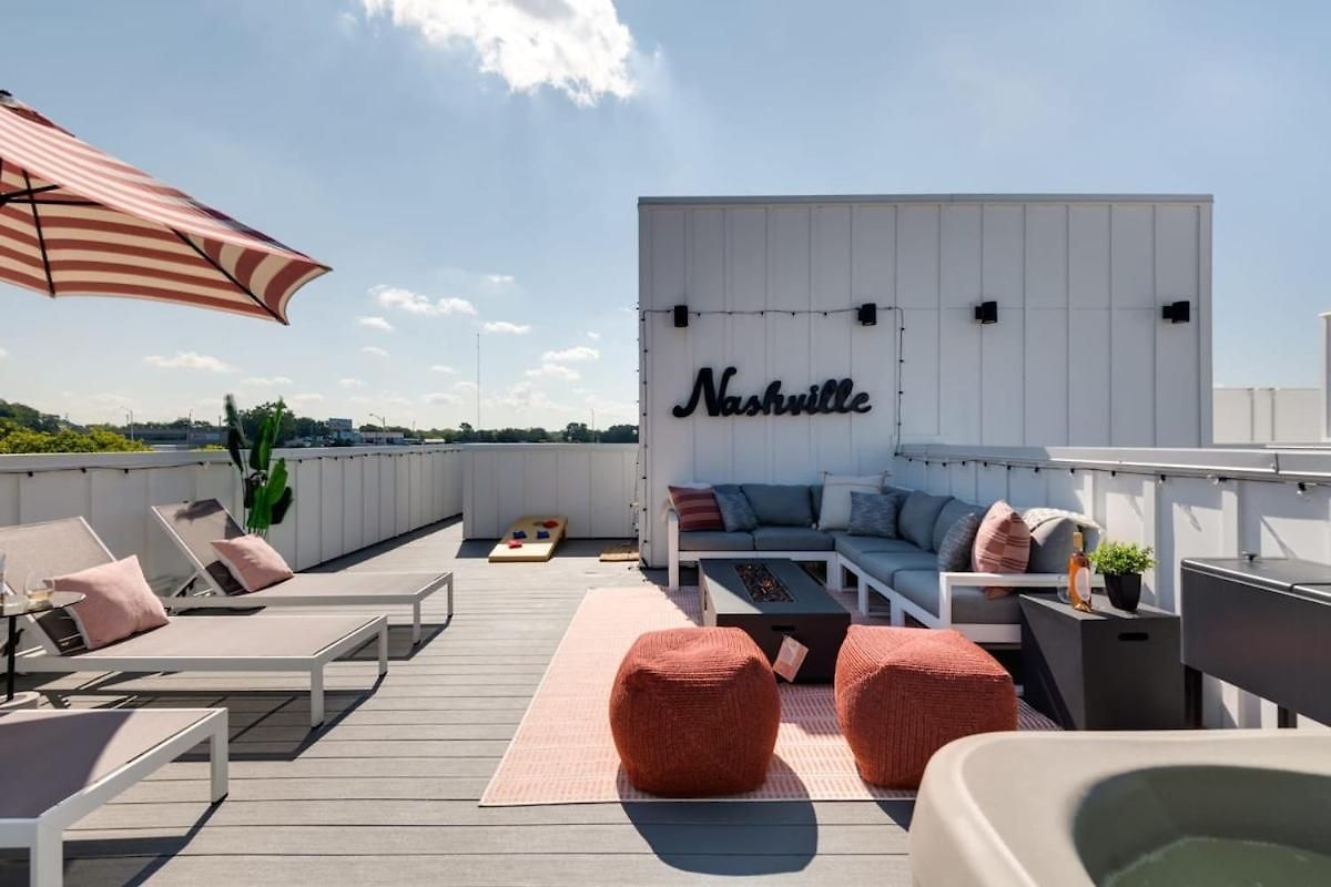 Wildflower - Rooftop Hot Tub - Game * Nashville