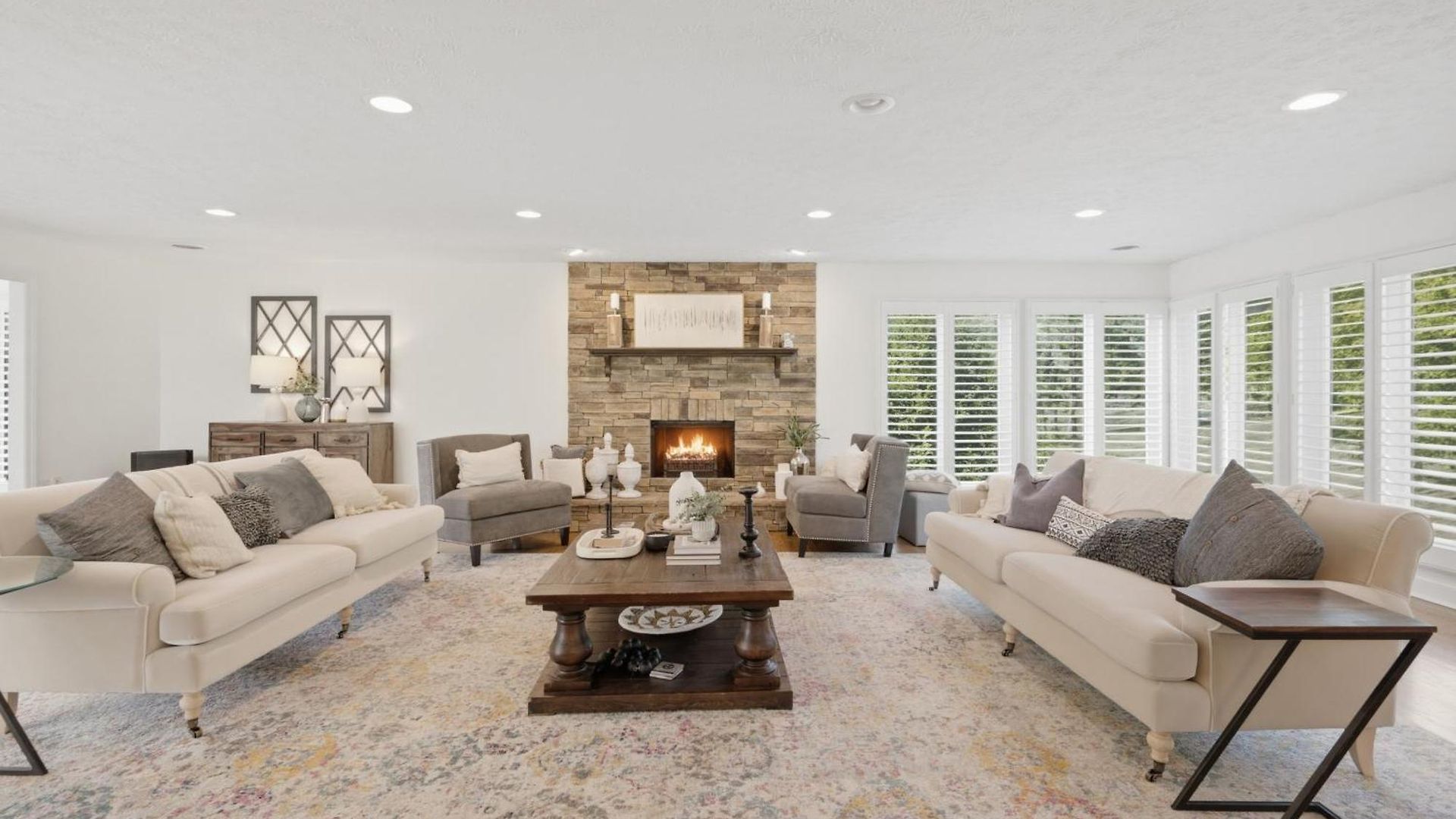 Unwind By The Fireplace In North Nashville